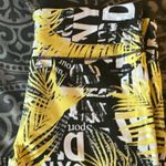 DKNY Sport Yellow, Black & White Stretch Leggings β Size XL Photo 9
