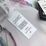 Salt + Cove Bikini Top Juniors Printed Crisscross Retro Waves Purple Colorful S Size undefined Photo 4