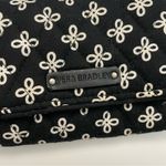 Vera Bradley Petite Trifold Wallet Mini Concerto Flower Floral Black Cream Ivory Photo 1