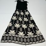 Fifteen Twenty  Carina Long black and white floral Dress with pockets Size Large Photo 0
