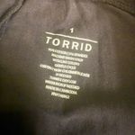 Torrid Grey Blue Pocket Full-Length Flare Legging - size 1 Photo 4