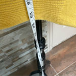 Max Studio 2ply cashmere yellow sweater tunic long sleeve Sz M Photo 5