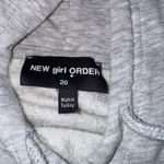 New Girl Order Gray Graphic Hoodie Size 20 / XXL Photo 5