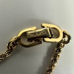 Christian Dior Vintage Simple Chain Bracelet Gold Tone Photo 3