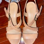 Franco Sarto beige cork wedges Photo 0