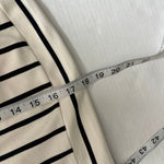 Banana Republic Women's  White Black Striped Short Sleeve t shirt Dress Size 2 Photo 10