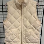 J.Crew ‎ Quilted Beige Vest Photo 0
