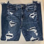 American Eagle American‎ Eagle NE(X)T Level Stretch Ripped Distressed Skinny Jeans Photo 4