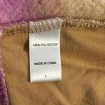 Koolaburra by UGG Fuzzy Vest L Hooded Sleeveless Orange Purple Brown Cozy Soft Size L Photo 7