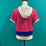 Tommy Hilfiger  cropped hooded sports shirt in size medium Photo 2