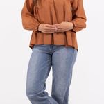 Hayden EUC brownish orange top size L Photo 0