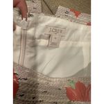 J.Crew  Pink Floral Tweed Pencil Skirt Women’s Size 14 High Waist Photo 5