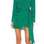 L'Academie  The Lorriana Mini Dress in Green XS Photo 0