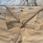 J.Crew NWT $158 '84 low rise wide leg cotton jeans ecru (buttery ivory) 27P rip Photo 2