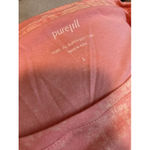 Pure Jill Super Soft Pink White L Tunic & Scarf Outfit Size L Photo 9
