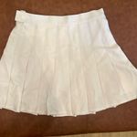 Pleated White Skirt Size M Photo 0