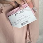 Dessy Collection Pink Maxi Chiffon Dress Plus 16 Puff Sleeve Fairy Bridesmaid Photo 8