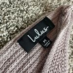 Lulus Let's Get Away lilac purple knit cropped low-back tank top size M Photo 5