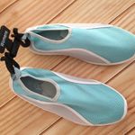 Aqua Blue Swim Shoes Size 6 Photo 3