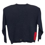 VTG Alexandra Bartlett Cardigan Sweater Navy Blue Size XL Teacher Back To School Photo 5