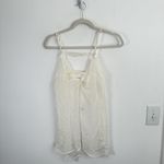 Intimissimi Silk Lingerie Babydoll Slip Dress Bride Honeymoon Romantic Womens Md White Size M Photo 5