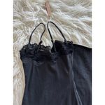 SKIMS Fits Everybody Lace Long Slip Dress Onyx Size XXS Photo 7
