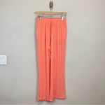 Boston Proper ‎ Gauze Wide Leg Pull On Pants Orange Size M Resortwear Photo 1