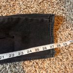 American Eagle  Mom Jeans Black Distressed Ripped Denim Womens‎ Size 4 Regular Photo 6