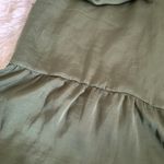 H&M Olive Green Satin Tank Top Photo 1