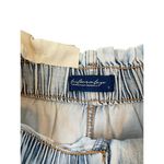 Tailor Vintage Denim Paper Bag Shorts High‎ Waist Cuffed Hem Size 3 Blue Photo 7