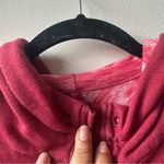 Lululemon  Take Ten Rosewood Red Hoodie Zip Up Sz 6 Photo 4