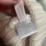 LC Lauren Conrad Lauren Conrad Bohemian Sage Green Tan Beanie Hat w/ Pom Pom Fur Ball Photo 3