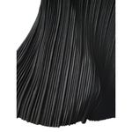Rachel Zoe  Blouse L Pleated‎ Black Got Witchy Minimalist Dark Academia Glam Luxe Photo 7
