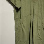 Free People Why Not Romper Olive Green V-Neck Jumpsuit Size Large Photo 2