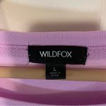 Wildfox NWT Confetti Lips Graphic Pullover Photo 3