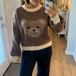 Long sleeve sweater Brown Size M Photo 0