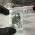 Queen of Sparkles, Rainbow Sequin Blouse Red Size M Photo 5