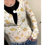 Free People Dylan Thermal Floral Bodysuit - Sunny Weather - XL Photo 2