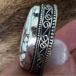 Wild Horse Turquoise 925 Silver Plated Necklace Native American Jewelry Brown Photo 4