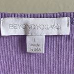 Beyond Yoga NWT  Take The Plunge V Neck
Tank Top Size Large Purple Photo 3