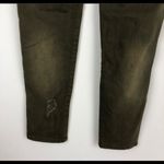 Free People  | Olive Green Distressed Cargo Pants Photo 5