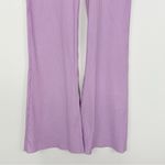 Show Me Your Mumu  Lilac Rib Knit Layer Up Pants Size XS Flare Photo 4