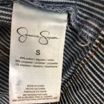 Jessica Simpson denim striped jacket S Photo 3