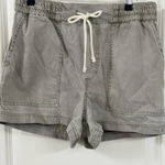 Z Supply Heather Gray Drawstring Shorts Photo 0