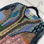 aseesa Women’s Boho Style Ethnic Patchwork Dress Rhinestone/Eyelet Embroidery M Multiple Size M Photo 1