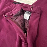 Banana Republic  Women's Size 6 Maroon Ankle Stretch Sloan Dress Pants Photo 5