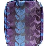 L.L.Bean  purple & blue lunch box. Wear on corners as pictured. Photo 1