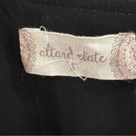 Altar'd State Altar’d State black and red roses floral vneck shift dress size small Photo 8