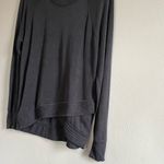 Athleta [] Charcoal Serenity Criss Cross Pullover- Small Photo 4