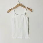 SHAPERMINT Essentials Empetua Scoop Neck Cami White Size M Photo 3